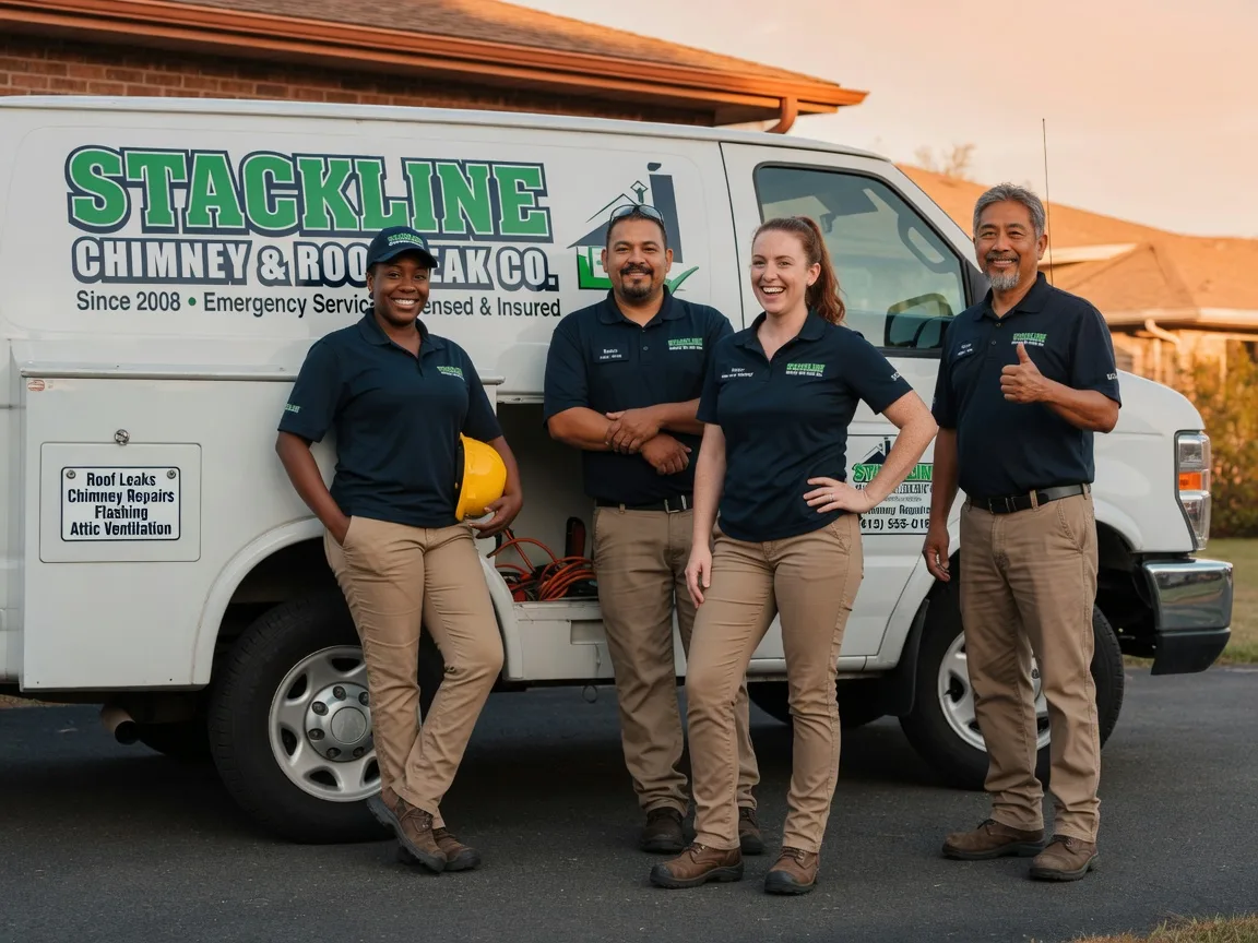Chimney flashing repair company in Salem, IN